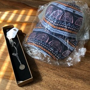 Latched Mama Hat & Boob Necklace